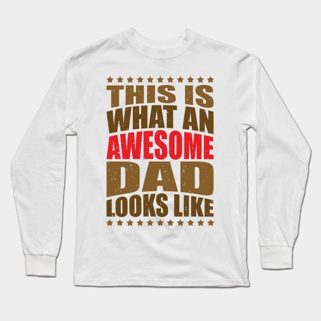 This Is A Fantastic Papa Fathers Day Gentlemen Long Sleeve T-Shirt by Foxxy Merch